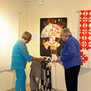 Diane Shink at the DesBrisay Museum