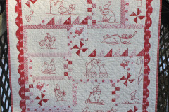 barb-rs-bunnies-everywhere-a-bunny-hill-design-hand-embroidered-hand-applique-machine-pieced-and-hand-quilted_24545485454_o