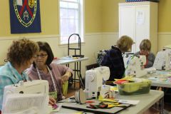 mary-sandy-e-beth-and-christine-hard-at-work_40880877985_o