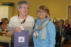 sandy-b-gets-her-life-membership-from-christine_42628212552_o