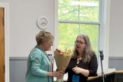 Thank you, Nina, our outgoing President