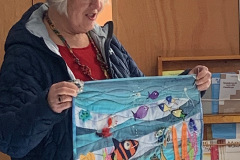 By the Sea Nautical quilt by Donna V.