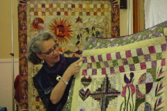 marianne-hatton-with-her-sampler-quilt_8901692025_o