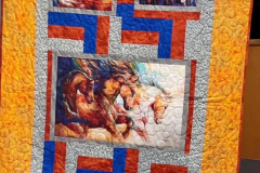 Horse Quilt by Sandy E.