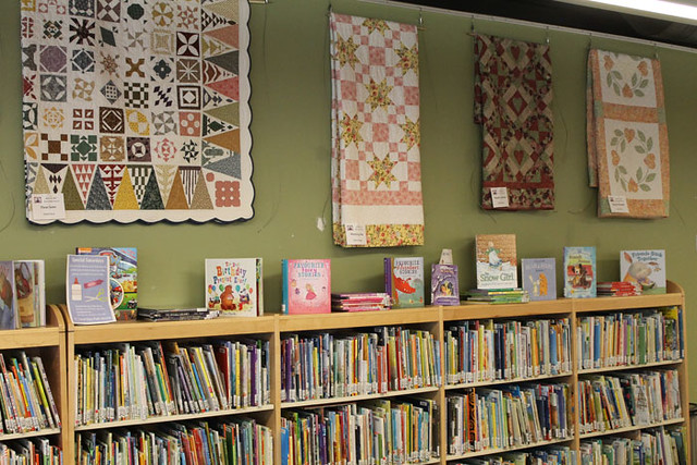 Quilts at the Library