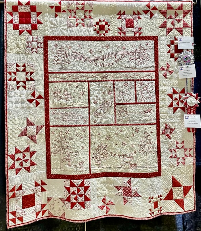 Best in Show 2022, quilt by Pam Wells