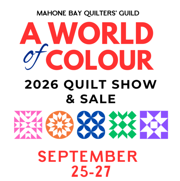 A world of colour 2026 Quilt Show and Sale