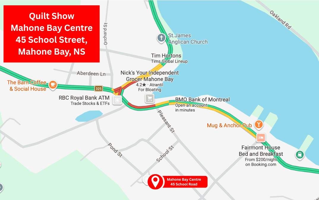Map of Mahone Bay